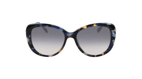 Paire de lunettes de soleil Longchamp Lo674s couleur bleu - Doyle
