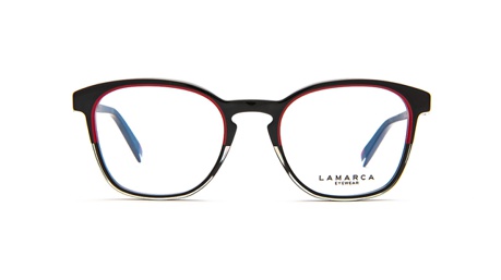 Paire de lunettes de vue Lamarca Policromie 93 couleur noir - Doyle