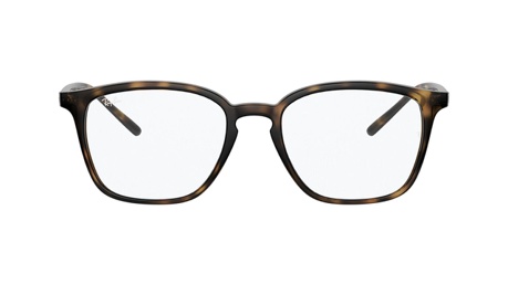 Paire de lunettes de vue Ray-ban Rx7185 couleur brun - Doyle