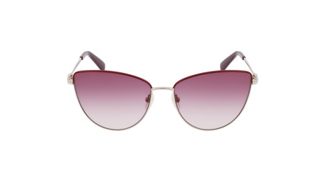 Paire de lunettes de soleil Longchamp Lo152s couleur rouge - Doyle