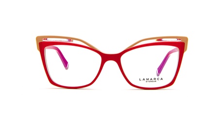Paire de lunettes de vue Lamarca Profili 94 couleur rouge - Doyle