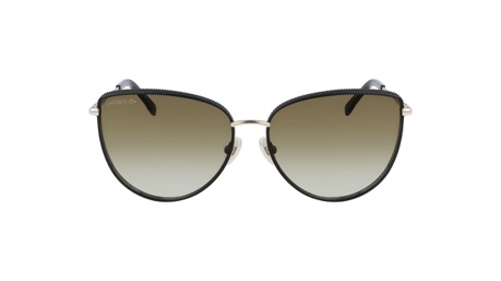 Paire de lunettes de soleil Lacoste L230s couleur noir - Doyle