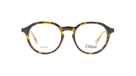 Paire de lunettes de vue Chloe Ch0012o couleur brun - Doyle