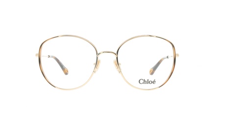 Paire de lunettes de vue Chloe Ch0039o couleur or - Doyle