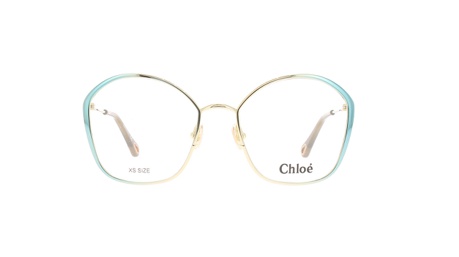 Paire de lunettes de vue Chloe Ch0017o couleur bleu - Doyle