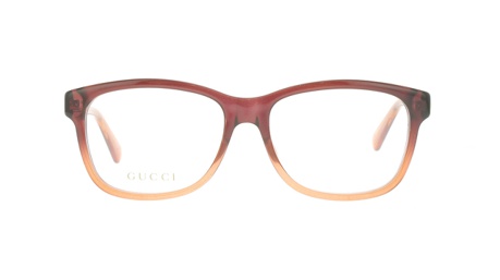 Paire de lunettes de vue Gucci Gg0374oa couleur rouge - Doyle