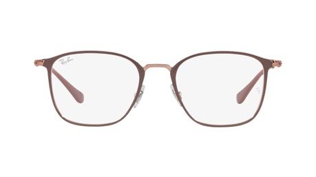 Paire de lunettes de vue Ray-ban Rx6466 couleur brun - Doyle