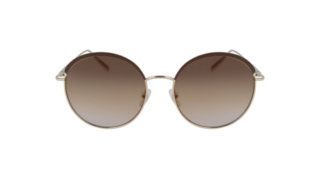 Paire de lunettes de soleil Longchamp Lo131s couleur brun - Doyle