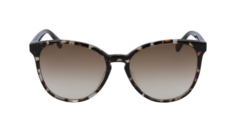Paire de lunettes de soleil Longchamp Lo647s couleur noir - Doyle