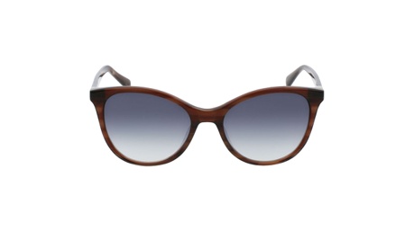 Paire de lunettes de soleil Longchamp Lo688s couleur brun - Doyle