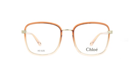 Paire de lunettes de vue Chloe Ch0034o couleur orange - Doyle