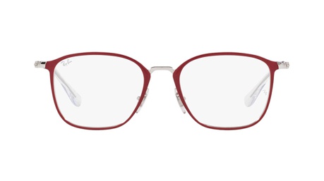 Paire de lunettes de vue Ray-ban Ry1056 couleur rouge - Doyle