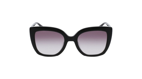 Paire de lunettes de soleil Longchamp Lo689s couleur noir - Doyle