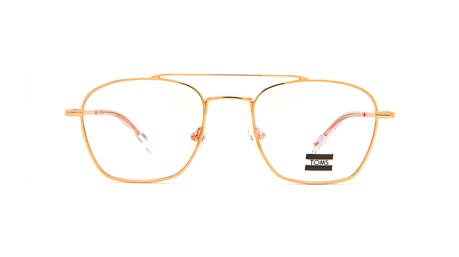 Paire de lunettes de vue Toms Sutton couleur or rose - Doyle