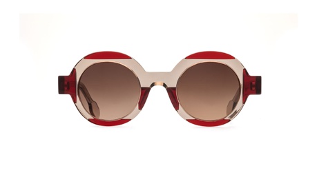 Paire de lunettes de soleil Anne-et-valentin Vapo /s couleur rouge - Doyle