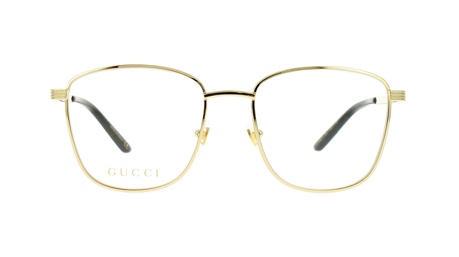 Paire de lunettes de vue Gucci Gg0804o couleur or - Doyle