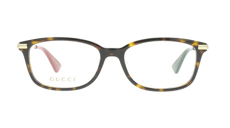 Paire de lunettes de vue Gucci Gg0112oa couleur brun - Doyle