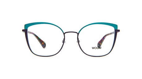 Paire de lunettes de vue Woow Meet up 1 couleur turquoise - Doyle