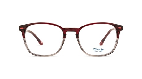 Paire de lunettes de vue Woodys Rene couleur rouge - Doyle