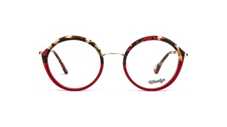 Paire de lunettes de vue Woodys Racoon couleur rouge - Doyle