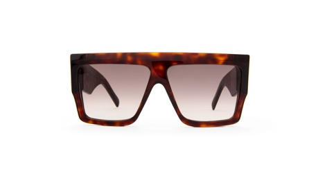 Paire de lunettes de soleil Celine-paris Cl40092i /s couleur brun - Doyle