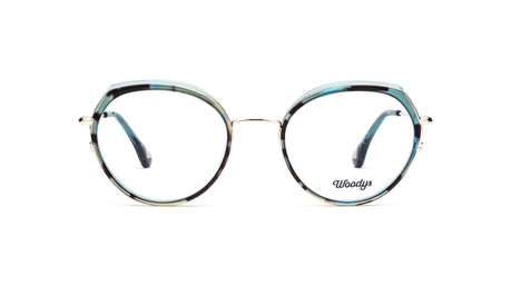 Paire de lunettes de vue Woodys Guppy couleur bleu - Doyle