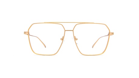 Paire de lunettes de vue Atelier78 Gustave couleur doré satin - Doyle
