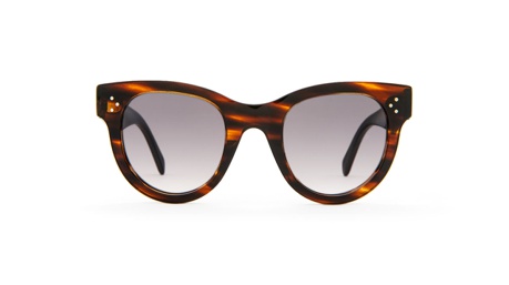 Paire de lunettes de soleil Celine-paris Cl4003in /s couleur brun - Doyle