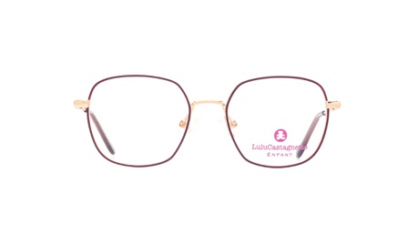 Paire de lunettes de vue Lulu-castagnette Lemm126 couleur mauve - Doyle