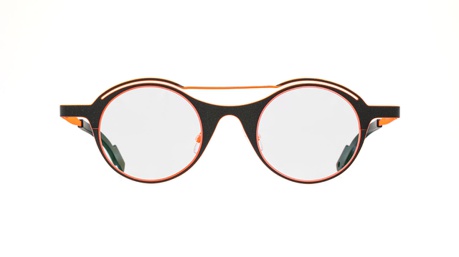 Paire de lunettes de vue Theo-eyewear Cut couleur orange - Doyle