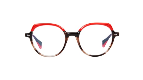 Paire de lunettes de vue Gigi-studios Coral couleur rouge - Doyle