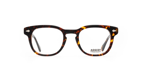 Paire de lunettes de vue Moscot Gelt couleur havane - Doyle