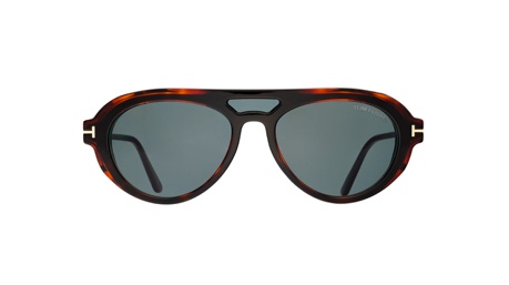 Glasses Tom-ford Tf5760-b + clip, black colour - Doyle