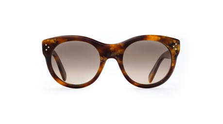 Paire de lunettes de soleil Celine-paris Cl40170i /s couleur brun - Doyle
