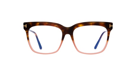 Paire de lunettes de vue Tom-ford Tf5768-b couleur brun - Doyle