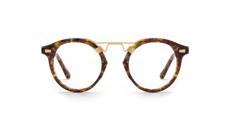 Paire de lunettes de vue Krewe St-louis couleur jaune - Doyle