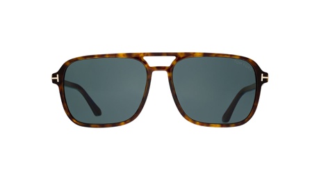 Paire de lunettes de soleil Tom-ford Tf910 / s couleur havane - Doyle