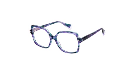 Paire de lunettes de vue Gigi-studios Kenya couleur mauve - Doyle