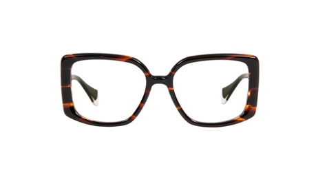 Glasses Gigi-studios Sira, brown colour - Doyle