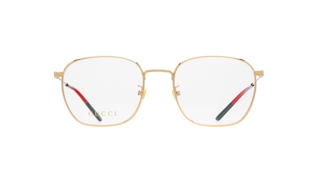 Paire de lunettes de vue Gucci Gg0681o couleur or - Doyle