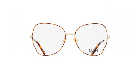 Paire de lunettes de vue Chloe Ch0098o couleur bronze - Doyle