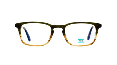Paire de lunettes de vue Toms Isaac couleur vert - Doyle