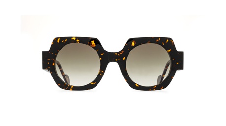 Paire de lunettes de soleil Anne-et-valentin Smet /s couleur havane - Doyle