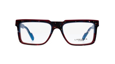 Paire de lunettes de vue Lamarca Policromie 115 couleur rouge - Doyle