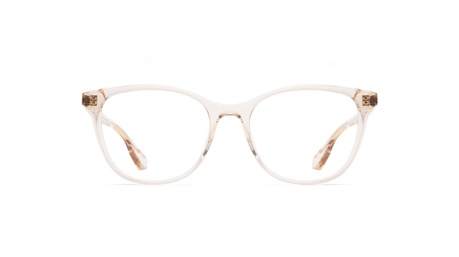 Paire de lunettes de vue Krewe Melrose couleur pêche cristal - Doyle
