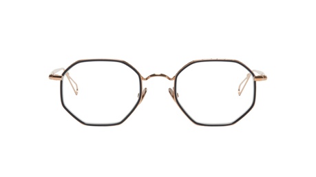 Paire de lunettes de vue Ahlem Luxembourg couleur or rose - Doyle
