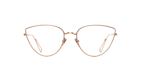 Paire de lunettes de vue Ahlem Place du louvre couleur or rose - Doyle