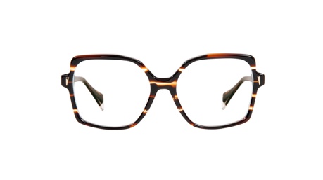 Paire de lunettes de vue Gigi-studios Kenya couleur brun - Doyle