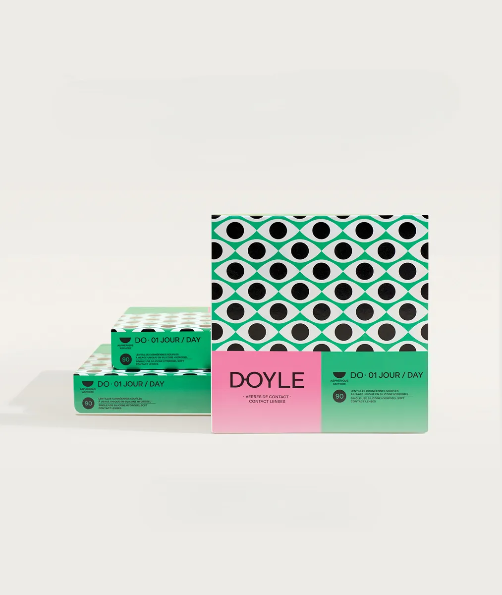 D-O, les verres de contact signés Doyle