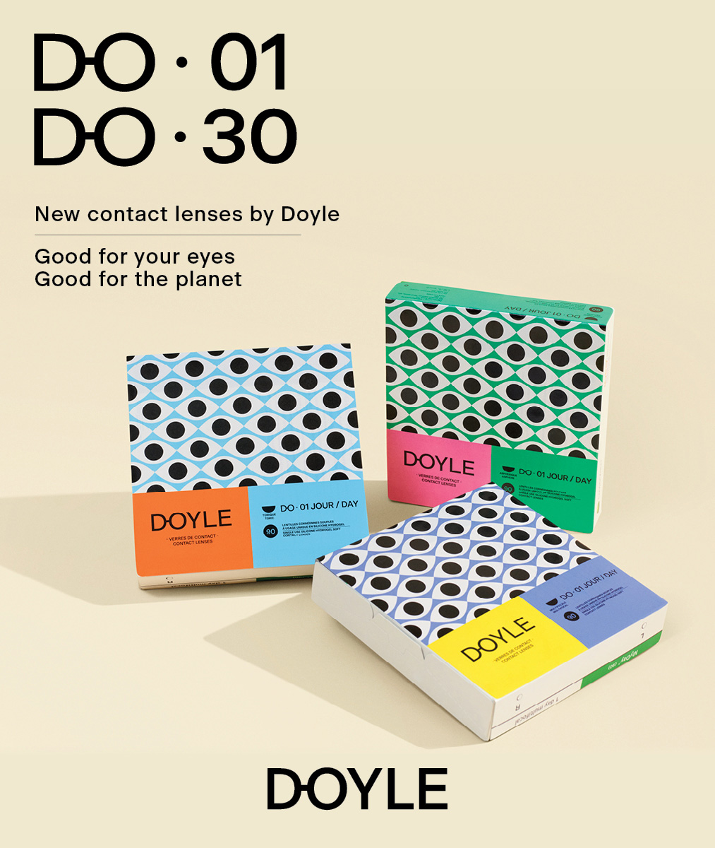 New contact lenses by Doyle: D-O 01 and D-O 30